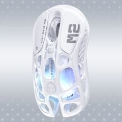 Chuột không dây Gaming GravaStar Mercury M2 - Opaline White