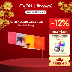 Khối đèn thông minh Nanoleaf Blocks Combo Lite (bộ khởi động) - EU