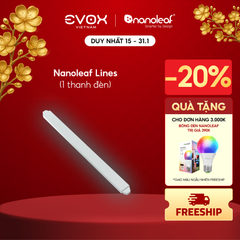 Đèn LED RGB lắp ghép thông minh Nanoleaf Lines 1 thanh đèn
