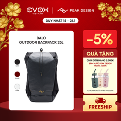 Balo Peak Design Outdoor Backpack 25L