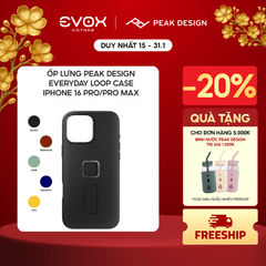 Ốp lưng Peak Design Everyday Loop Case cho iPhone 16 Pro/Pro Max