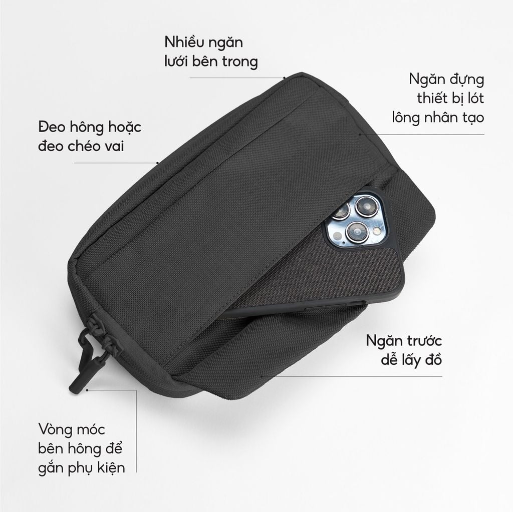 Túi đeo chéo Incase Crosstown Woolenex