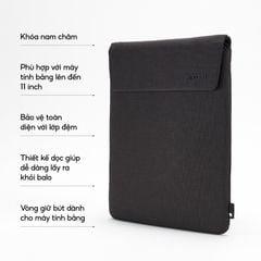 Túi chống sốc Incase Crosstown Woolenex cho máy tính bảng 11 inch