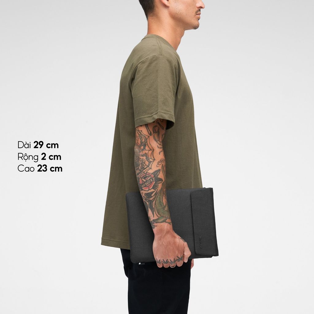Túi chống sốc Incase Crosstown Woolenex cho máy tính bảng 11 inch