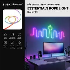 Dây đèn LED Neon Thông Minh Nanoleaf Essentials Rope Light 5M – 16 Triệu Màu, Matter, Đồng Bộ Nhạc, DIY Uốn Dẻo