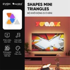 Đèn thông minh Nanoleaf Shapes Tam Giác Mini 5 ô đèn (bộ khởi động)