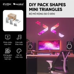 DIY Pack Nanoleaf Shapes Tam Giác Mini 50 ô đèn (bộ mở rộng)