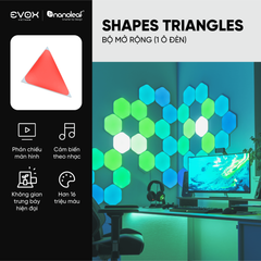 Đèn LED RGB lắp ghép thông minh Nanoleaf Shapes Tam Giác 1 ô đèn