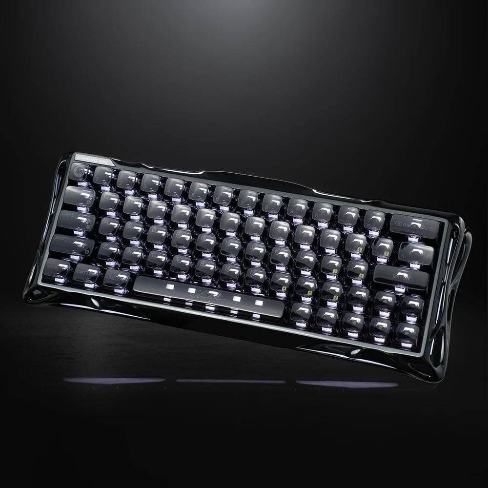 [PRE - ORDER] BÀN PHÍM GAMING GRAVASTAR MERCURY V60 ULTRA - OBSIDIAN BLACK