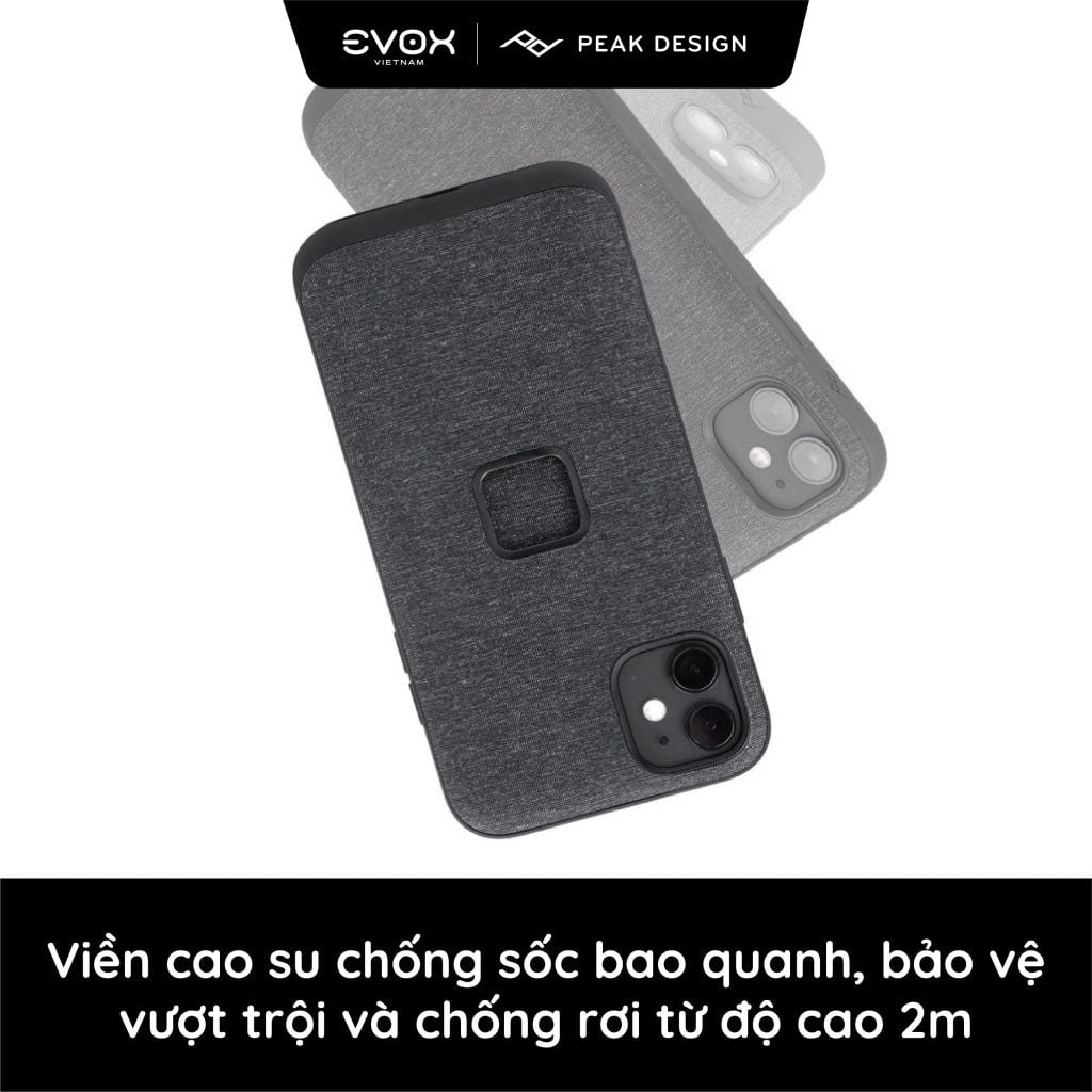 Ốp Lưng Peak Design Everyday Case V2 Cho iPhone 15 Pro Max - Hàng chính hãng