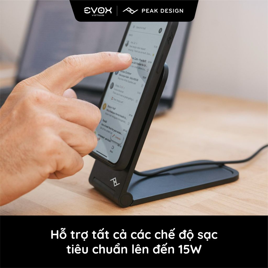Đế sạc Peak Design không dây [Hàng mới - Lỗi hộp nhẹ]