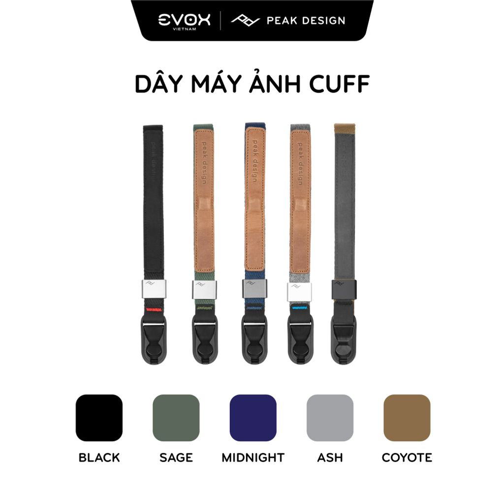 Dây deo máy ảnh Peak Design Cuff