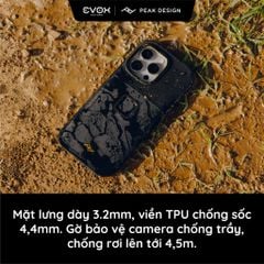 Ốp lưng Peak Design GNAR Case for iPhone 16 Pro/ Pro Max