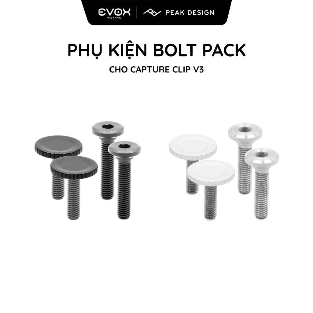Phụ Kiện Peak Design Bolt Pack Cho Capture Clip V3
