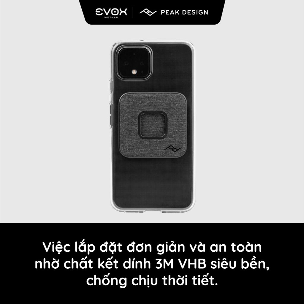 Ngàm dán Peak Design Universal