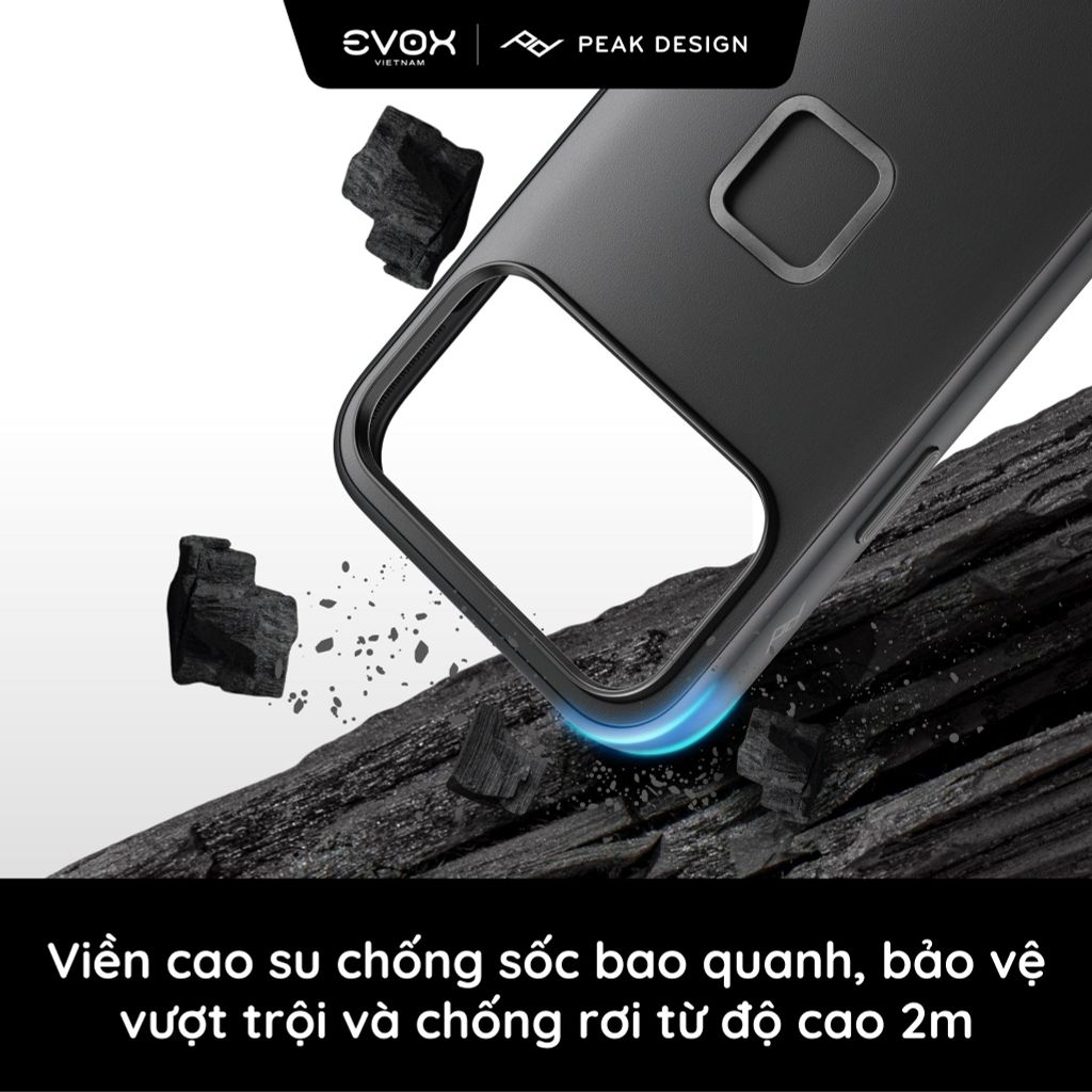 Ốp lưng Peak Design Everyday Case cho iPhone 17 (Standard/Air/Pro/Pro Max)