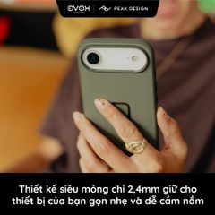 Ốp lưng Peak Design Everyday Case cho iPhone 17 (Standard/Air/Pro/Pro Max)
