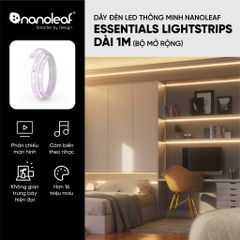 Dây đèn LED thông minh Nanoleaf Essentials Lightstrips 1M (bộ mở rộng)