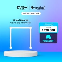 Đèn thông minh Nanoleaf Lines Squared 3 thanh đèn (bộ mở rộng)
