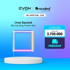 Đèn thông minh Nanoleaf Lines Squared 4 thanh đèn (bộ khởi động)
