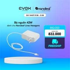 Bộ nguồn 42W và đầu nối nguồn dành cho bộ đèn lắp ghép thông minh Nanoleaf Lines Hexagon - Lục Giác