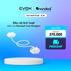 Đầu nối linh hoạt dành cho bộ đèn lắp ghép thông minh Nanoleaf Lines Hexagon - Lục Giác