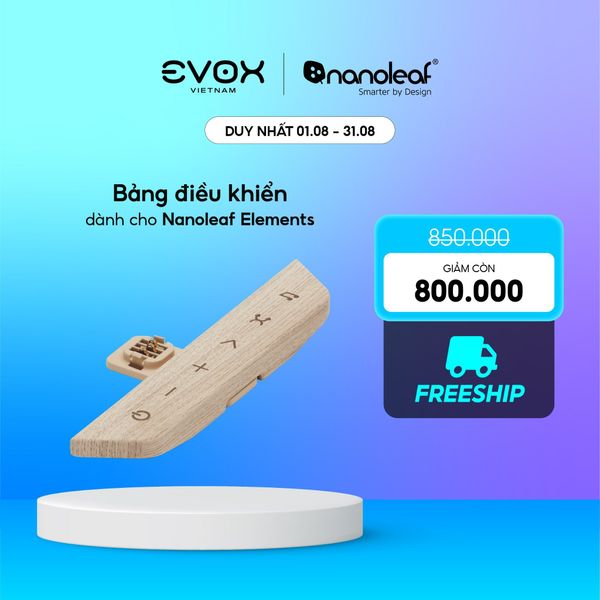 Bảng điều khiển dành cho bộ đèn LED lắp ghép thông minh Nanoleaf Elements