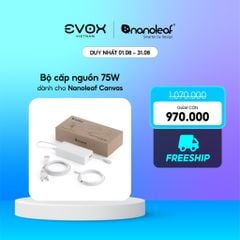 Bộ cấp nguồn 75W dành cho bộ đèn lắp ghép thông minh Nanoleaf Canvas
