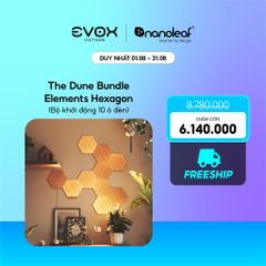 Nanoleaf The Dune Bundle Elements Hexagon - Bộ khởi động 10 ô đèn