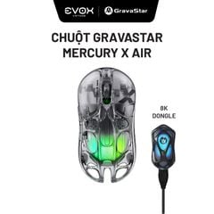 Chuột không dây Gaming Gravastar Mercury X AIr