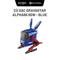 Củ sạc nhanh GravaStar Alpha65 (GAN 65W) Gray