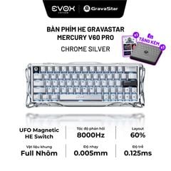 Bàn phím Gaming HE Gravastar Magnetic V60 Pro