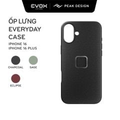 Ốp lưng Peak Design Everyday Case cho iPhone 16 (Plus/Pro/Pro Max)