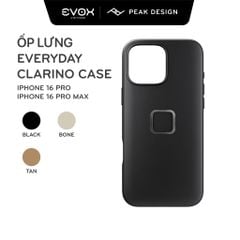 Ốp lưng Peak Design Everyday Clarino Case cho iPhone 16 Pro/Pro Max