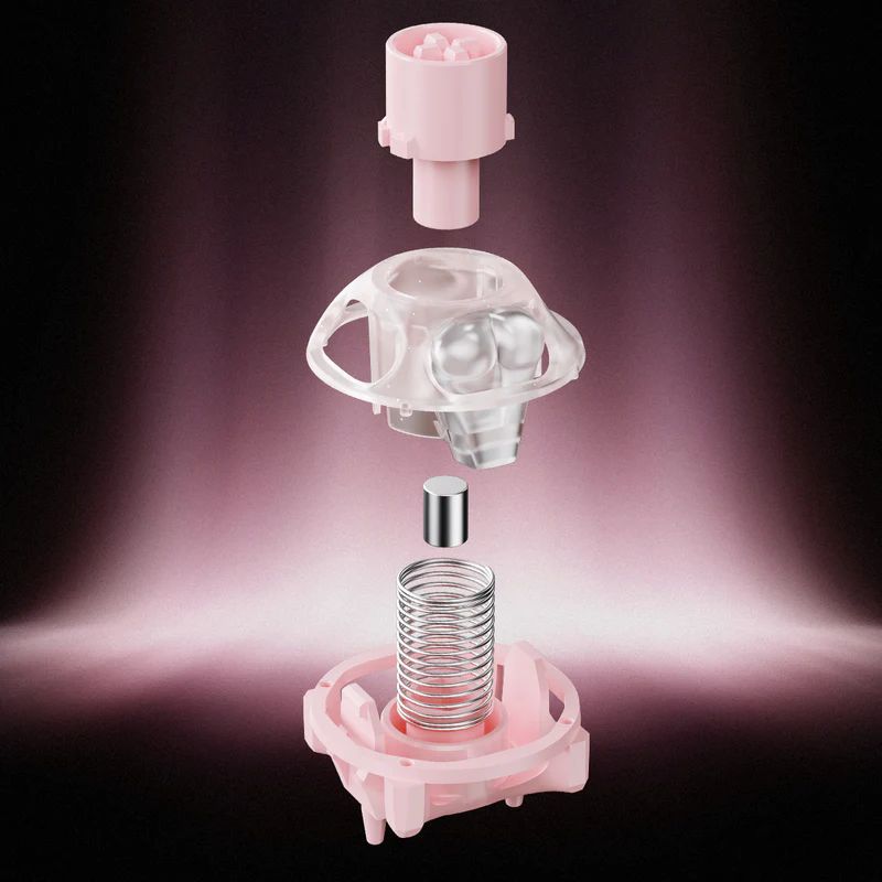 GRAVASTAR UFO BUTTIFUL HALL EFFECT MAGNETIC SWITCH - PINK