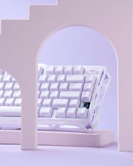 Bàn phím gaming Gravastar Mecury V75 Magnetic - Lavender Purple