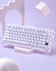 Bàn phím gaming Gravastar Mecury V75 Magnetic - Lavender Purple