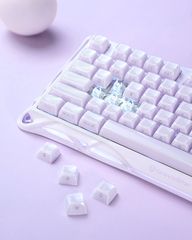 Bàn phím gaming Gravastar Mecury V75 Magnetic - Lavender Purple
