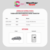  Thảm sàn WeatherTech MINI Hardtop 2014-2024 Chính Hãng Mỹ 