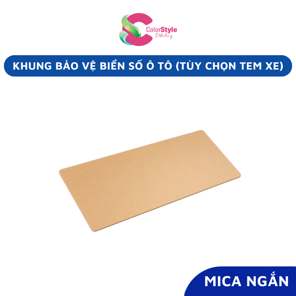  Khung Bảo Vệ Biển Số Ô Tô Bằng Nhựa PP Cao Cấp Đủ Các Dòng Xe 