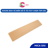 Khung Bảo Vệ Biển Số Ô Tô Bằng Nhựa PP Cao Cấp Đủ Các Dòng Xe 