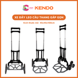  Xe đẩy hàng leo cầu thang gấp gọn bằng nhôm Kendo 