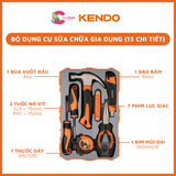  BỘ DỤNG CỤ SỬA CHỮA GIA DỤNG NHIỀU CHI TIẾT THƯƠNG HIỆU KENDO 