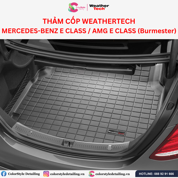  Thảm cốp WeatherTech Mercedes-Benz E Class/ AMG E Class 