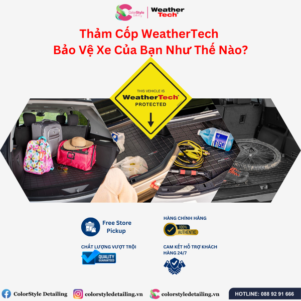  Thảm cốp WeatherTech Hyundai Santa Fe/ Santa Fe Hybrid 