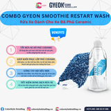  Combo Rửa Xe Dành Cho Xe Đã Phủ Ceramic Gyeon Smoothie Restart Wash 