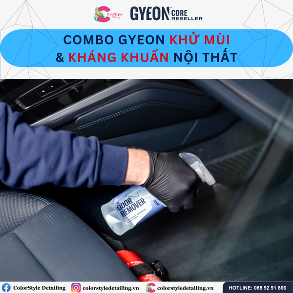  Combo Gyeon Khử Mùi Và Kháng Khuẩn Nội Thất 