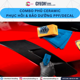  Combo Phủ Ceramic Phục Hồi Và Bảo Dưỡng PPF, Decal 