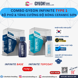  Combo Gyeon Infinite TYPE 1 Dung Dịch Phủ Ceramic & Tăng Cường Độ Bóng 