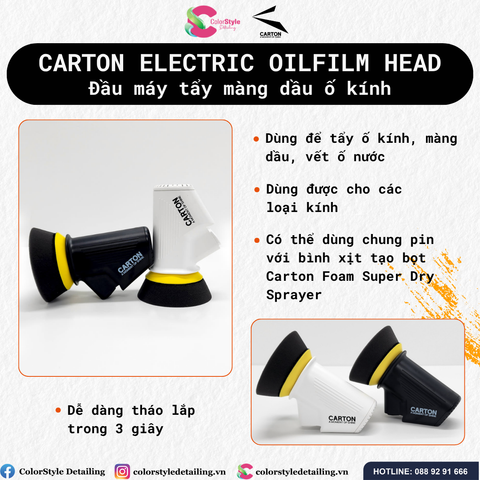đầu máy tẩy màng dầu ố kính
